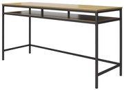 Pracovný stôl s doskou v dubovom dekore 51x153 cm Bradford – Støraa