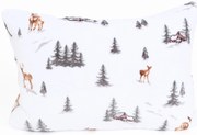 Obliečka na vankúš mikroplyš Exclusive 50 × 70 cm - Zimný les