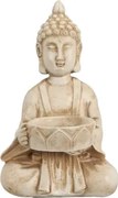 Dekoračná soška/svietnik Buddha, 14 cm%