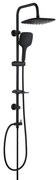 Sprchový set s hlavovou sprchou Rea Black 3F