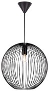 Nordlux - Luster na lanku BERONI 1xE27/60W/230V čierna
