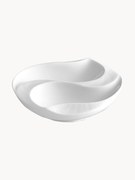 Ručne vyrobená porcelánová servírovacia misa Wellenspiel Relief