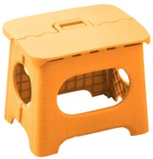 Verk 27478 Nekĺzavá skladacia stolička 23 x 16 x 20 cm, žltá