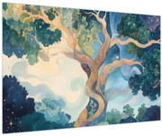 Obraz – Vesmírny strom (90x60 cm)
