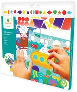 Samolepky - tvary a farby