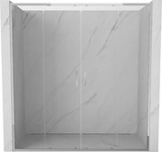 Mexen Exo, 2-krídlové posuvné 170x200 cm, 6mm číre sklo, chrómový profil, 8152-170-000-01-00