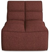 Vínovočervený modul pohovky Kalai – Makamii