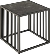 Odkládací stolek Strington IV mramorově černý