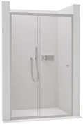 Cerano Varone, posuvné sprchové posuvné dvere 130x195 cm, 6mm číre sklo, chrómový profil, CER-CER-DY505-130-195