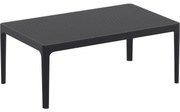 SKY XL konferenčný záhradný stôl black