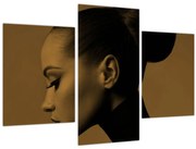 Obraz - Žena z profilu (90x60 cm)