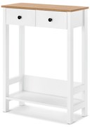 Konzolový stolík s 2 zásuvkami