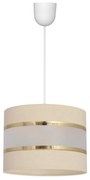 Helam Luster na lanku HELEN 1xE27/15W/230V krémová HE1065