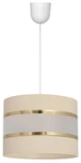 Helam Luster na lanku HELEN 1xE27/15W/230V krémová HE1065
