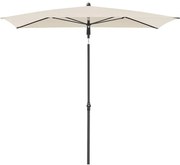 Plážový slnečník ACTIVE 200x120 cm natural