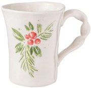 Nepravidelný hrnček sa zatočeným uchom - 13 * 9 * 11 cm / 0,3L