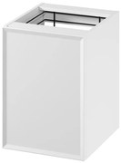 Cersanit S1022-011 - Závesná kúpeľňová skrinka s košom na bielizeň MILLE 40x45 cm biela