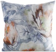 DEKORAČNÁ OBLIEČKA NA VANKÚŠ LEN43 45X45 CM KVETY