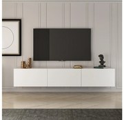 TV stolík/skrinka Westham (biela) . Akcia -31%. Vlastná spoľahlivá doprava až k Vám domov. 1102652