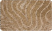 Kúpeľňový koberček SUPREME WAVES vlny, béžový