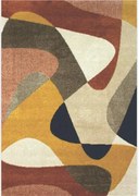 Kusový koberec Achat 618 Rust cream, 80x150, viacfarebná, obývacia izba, Spoltex