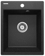 Deante ZRC_2103 - Kuchynský drez CORIO 50x40 cm granit/grafit