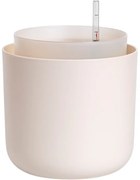 Plastia Samozavlažovací kvetináč Tolita béžová, pr. 19 cm, pr. 19 cm