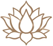 Nástenná dekorácia v zlatej farbe Wallity Lotus