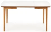 Rozkladací jedálenský stôl NARPES v dekore dub lefkas 90(190)x80x75 cm