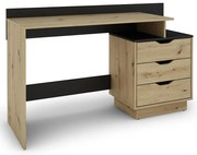 Písací Stôl Cesar 2 artisan/čierna