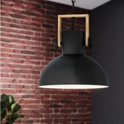 Eglo 44056 - Závesný luster na reťazi LUBENHAM 1xE27/28W/230V