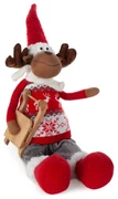 VIANOČNÁ FIGÚRKA REINDEER 62 CM VIACFAREBNÁ
