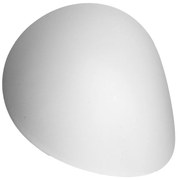 Nástenné svietidlo Senses, 1x biele kovové tienidlo