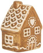 Dekorácia perníková chalúpka Gingerbread Cott - 6*4*7 cm
