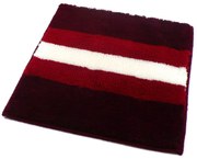 ROUTNER Kúpeľňová predložka BARLETTA Bordó 10701 - Bordó / 60 x 60 cm 10701