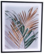 Obraz na plátne v rámu Tropical, 40 x 2,5 x 50 cm