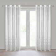 ZÁVES NA KRÚŽKOCH ELIRA 140X250 CM BIELA