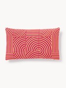 Ľanový poťah na vankúš s grafickým vzorom Lexi