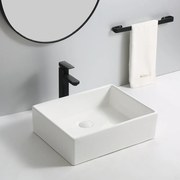 Erga Elsa, umývadlo na dosku 500x395x140 mm, biela lesklá, ERG-V03-9506-WH