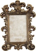 Antik zlatý fotorámček s ornamentami - 18 * 2 * 27 cm / 10 * 15 cm