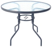 Záhradný stolík Jupiter 90 - grafit
