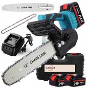 Nakida Akumulátorová píla NAKIDA HTN-5719-1 + 2x batérie 21 V + príslušenstvo + praktický kufor