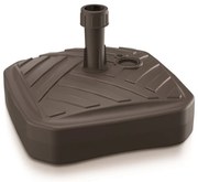 Podstavec pod slnečník, 39 x 39 cm, hnedá