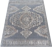 DY Sivý koberec s orientálnym vzorom Roxanne 09 Rozmer: 80x150 cm