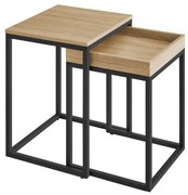 2-dielny kávový stolík LNT02N11