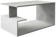 Konferenčný stolík Dante beton/biely
