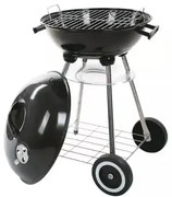 Gril záhradný okrúhly s krytom 38cm MIR230 na drevené uhlie