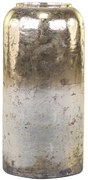 Zlatá antik ortuťová sklenená dekoračná váza Ioana - Ø 19*40 cm