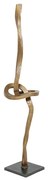 Knot dekorácia zlatá 159 cm