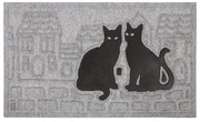 Rohožka 2 mačky, 45 x 75 cm